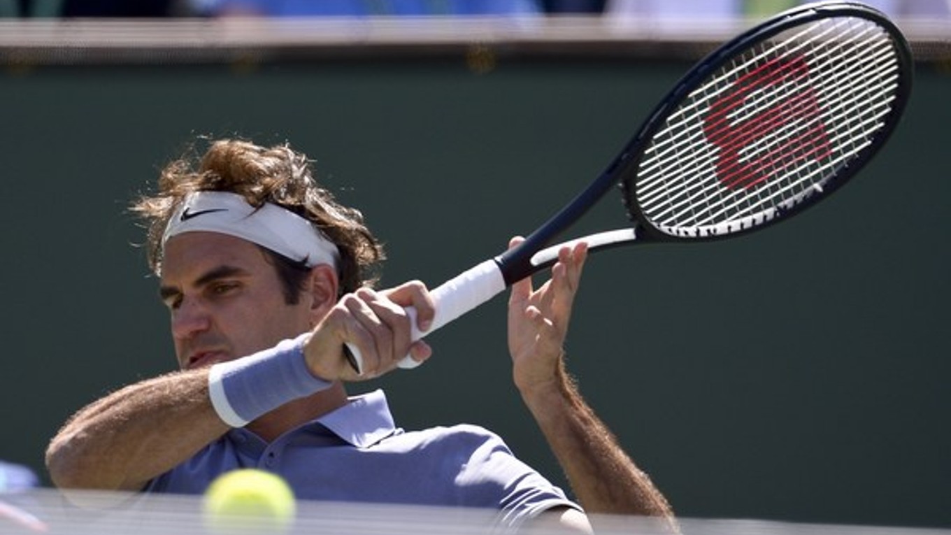 Švajčiar Roger Federer si zahrá v Indian Wells finále.