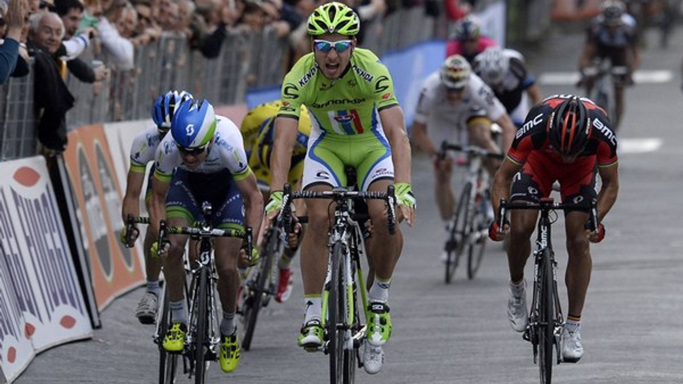 Slovák Peter Sagan vyhral na Tirreno - Adriatico etapu v piatok.