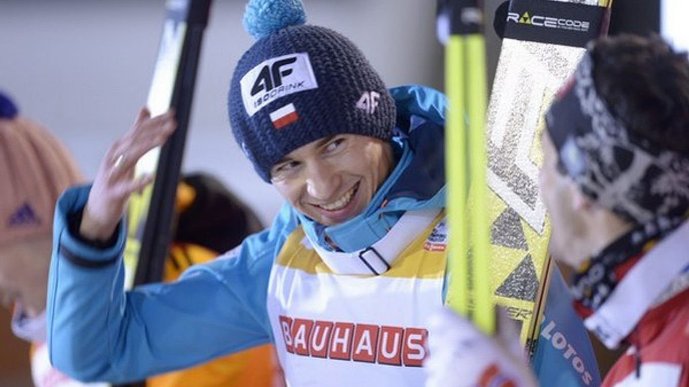 Poľský reprezentant v skokoch na lyžiach Kamil Stoch.