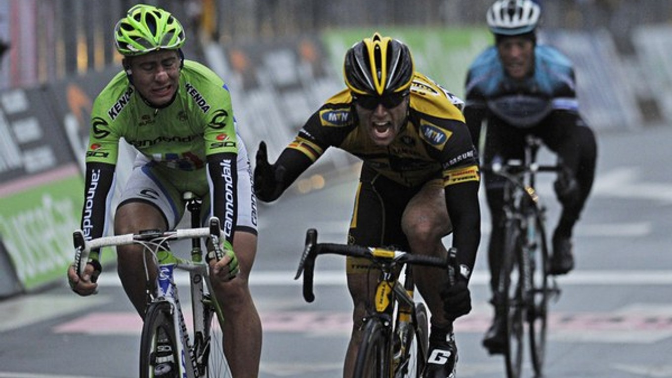 Peter Sagan mal v roku 2013 víťazstvo na dosah, no spravil chybu a vyhral Gerald Ciolek.