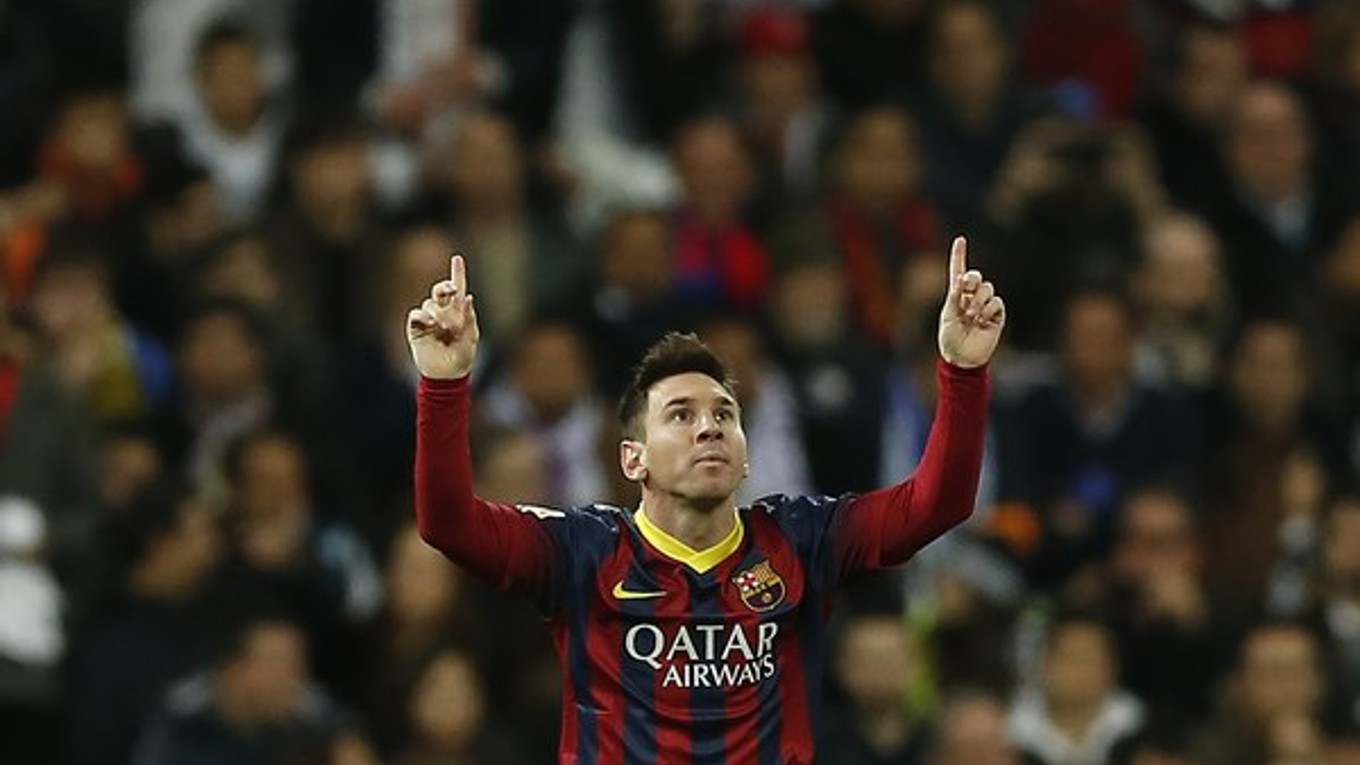 Lionel Messi strelil v drese Barcelony hetrik.