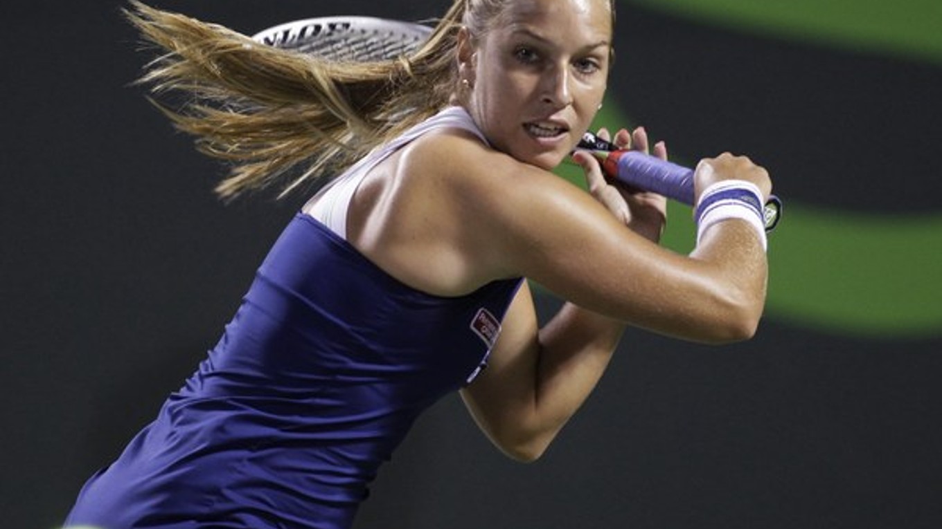 Slovenka Dominika Cibulková si v Miami zahrala semifinále.