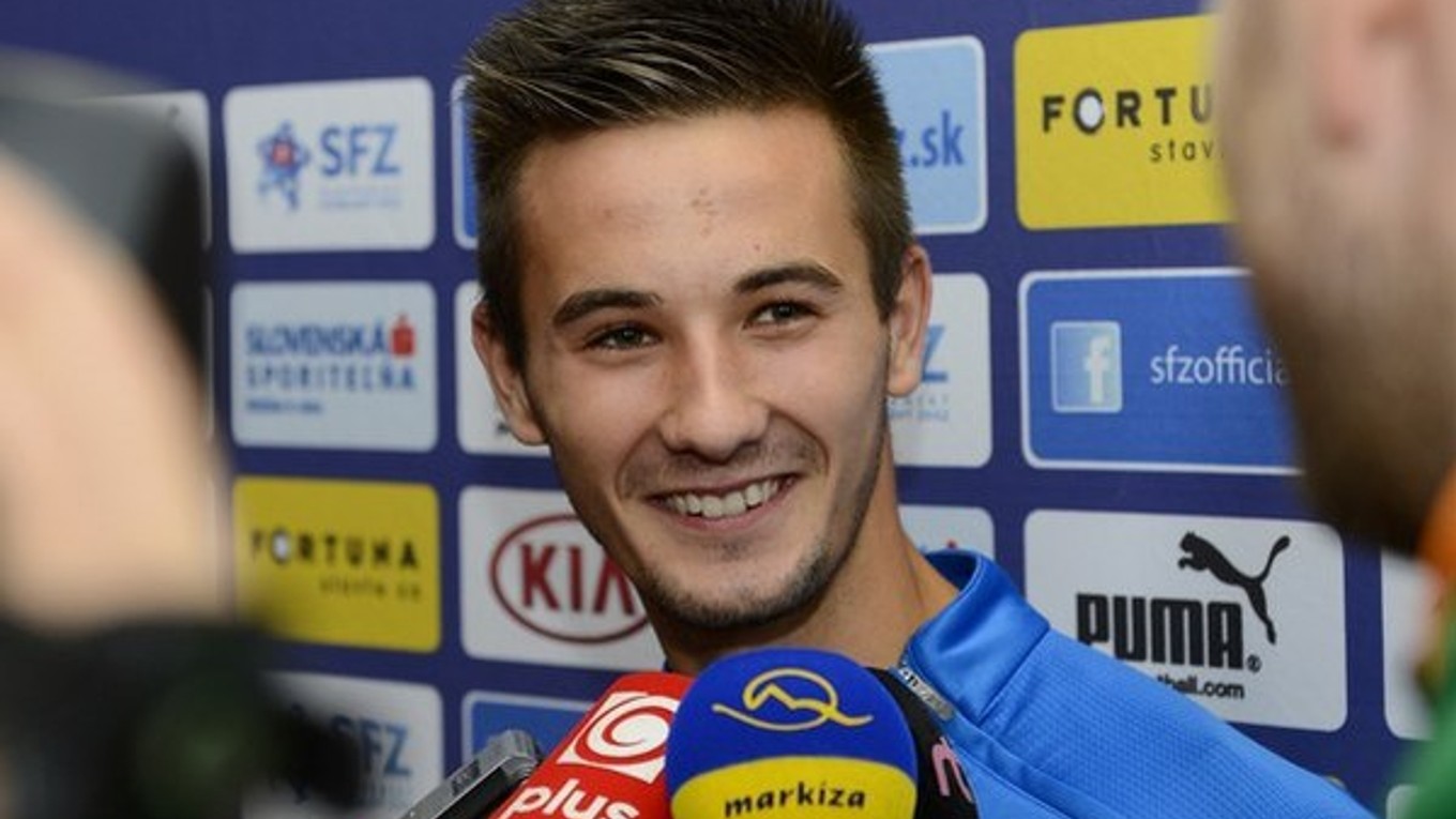 Talentovaný slovenský futbalový útočník Tomáš Vestenický nastúpil aj v Petrohrade.