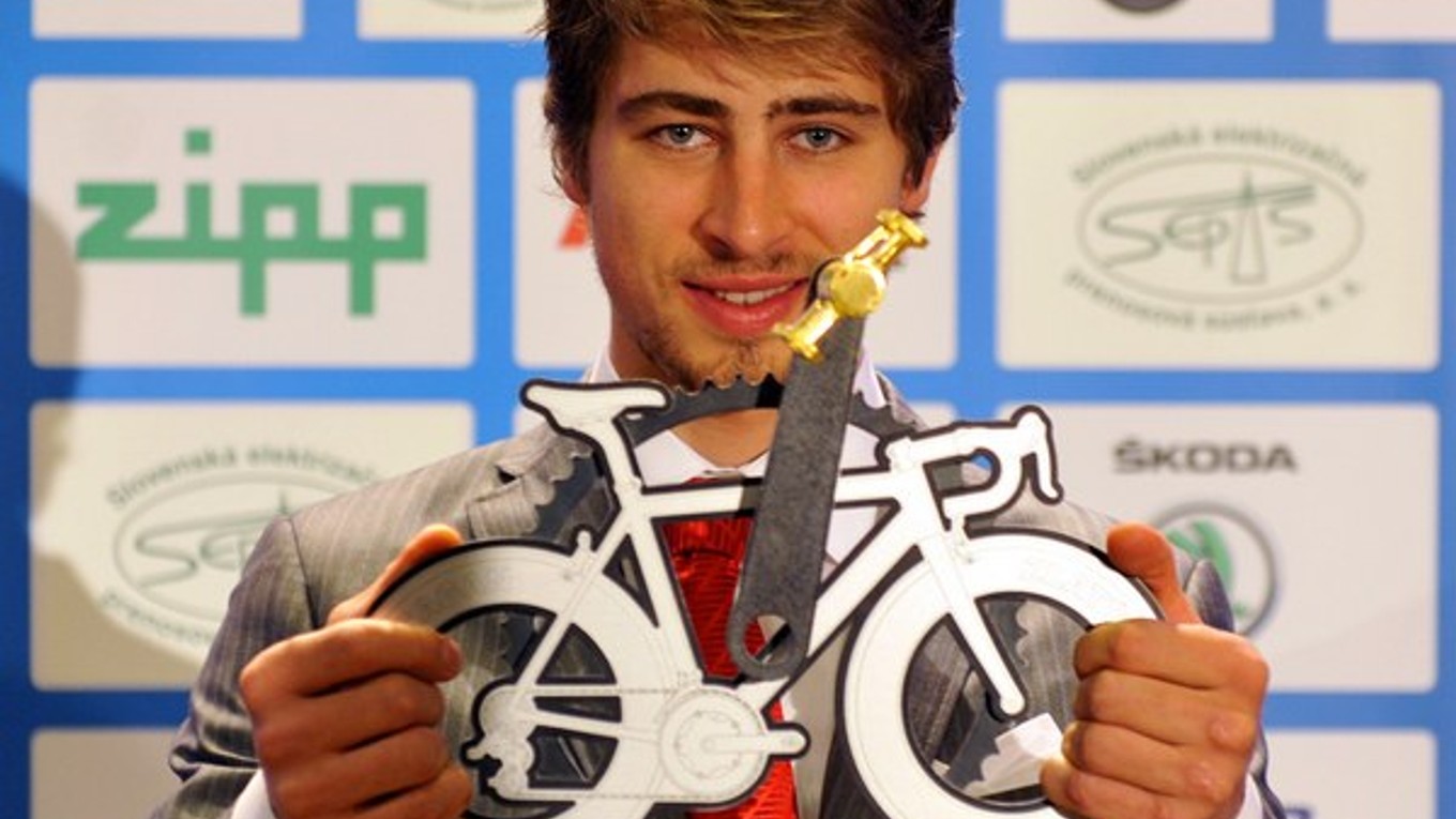 Peter Sagan vlani získal cenu pre najlepšieho slovenského cyklistu.