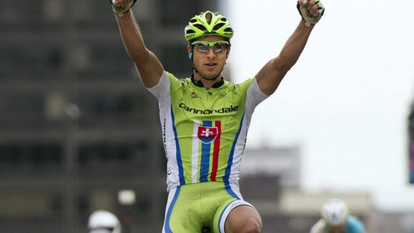 Slovák Peter Sagan v časovke Tour de San Louis ukázal, že cyklistický svet s ním aj tento rok musí počítať.