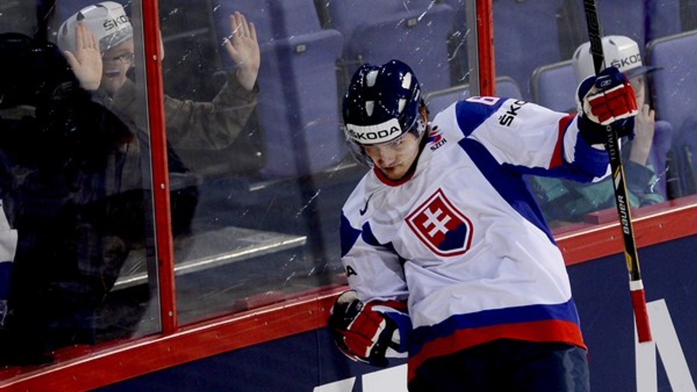 Tomáš Záborský v reprezentačnom drese Slovenska.