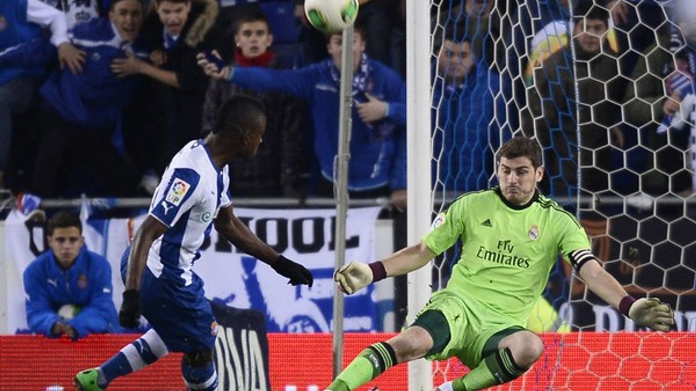 Iker Casillas stál v bráne Realu minulý týždeň v pohárovom zápase s Espanyolom.