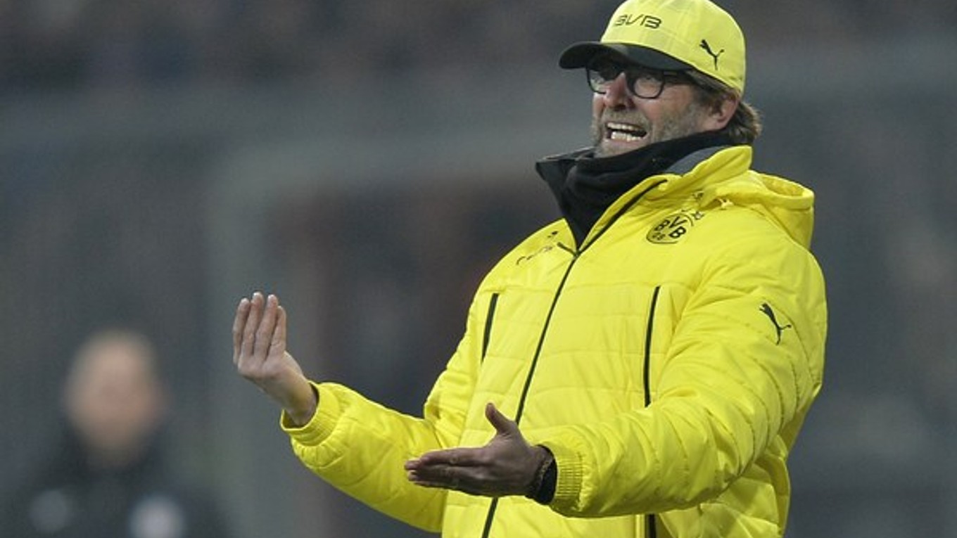 Tréner Dortmundu Klopp.