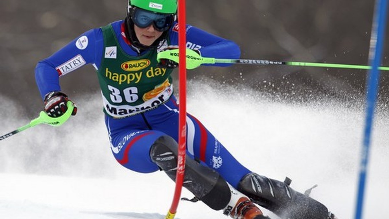 Slovenka Petra Vlhová v Slovinku skončila už v prvom kole.