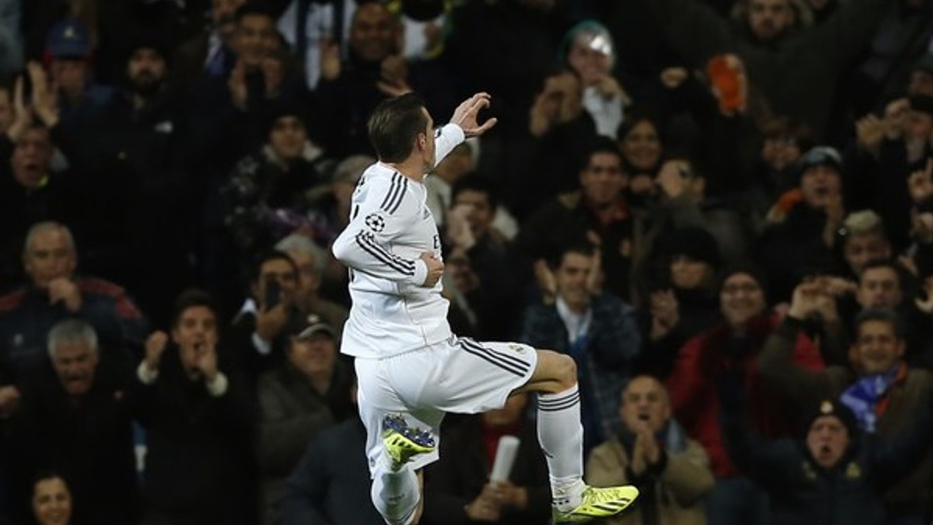 Gareth Bale v drese Realu nastúpi v stredu večer v semifinále pohára s mestským rivalom Atleticom.