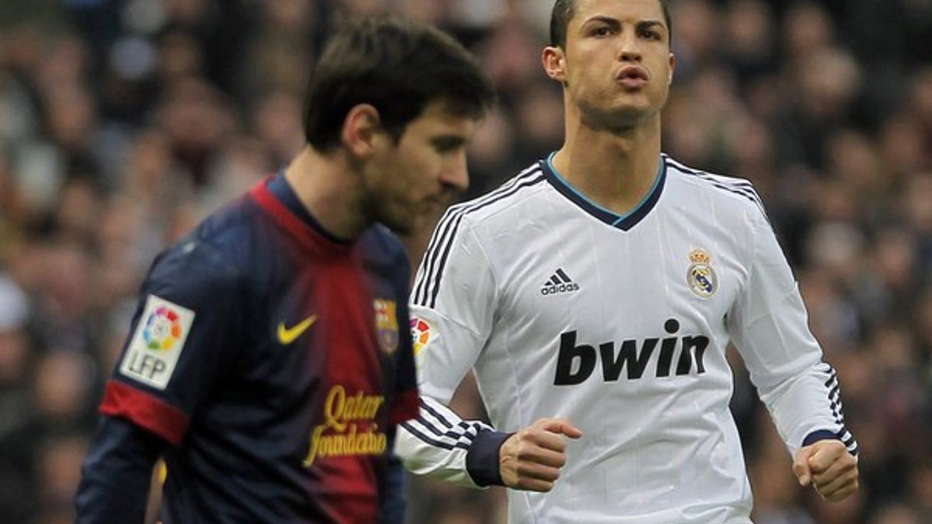 Ronaldo (vpravo) a Messi.