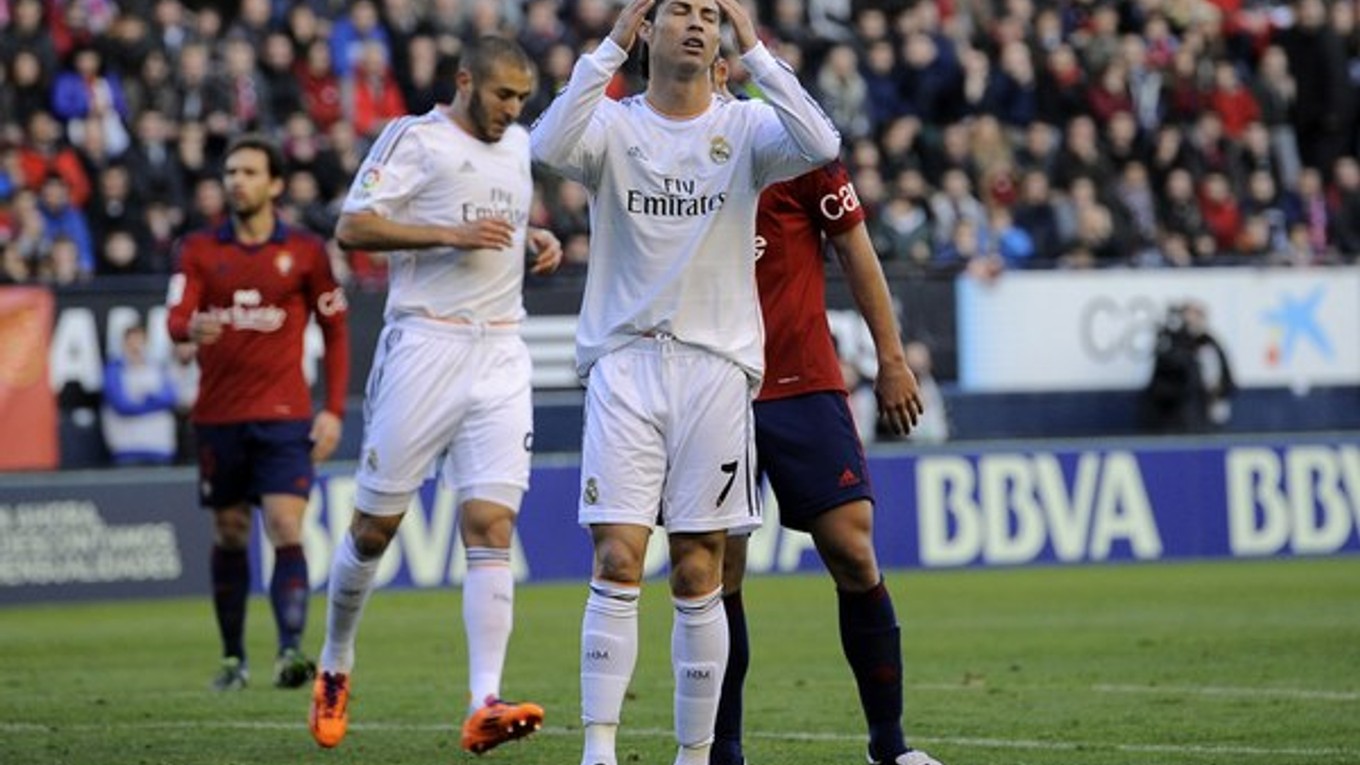 Ani Ronaldo, ani Bale gól Osasune nestrelili.