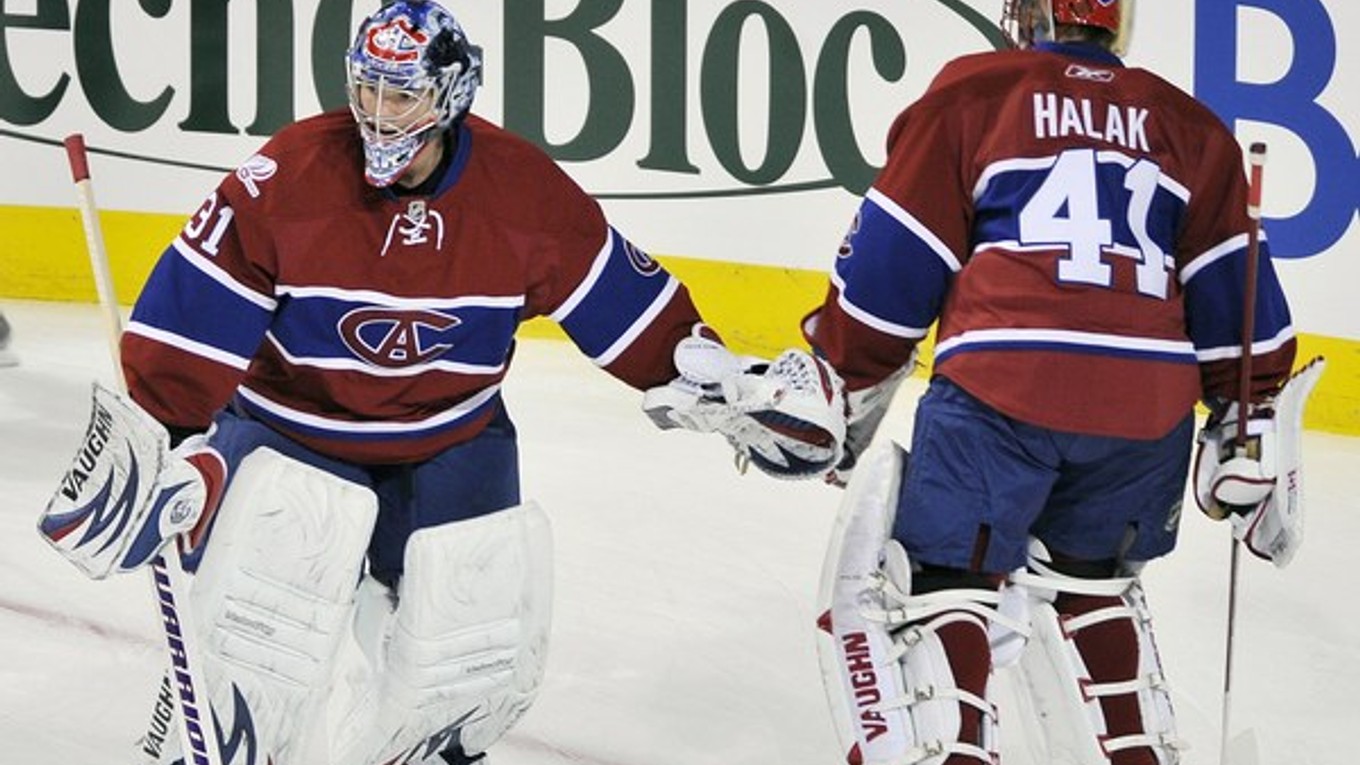 Jaroslav Halák bol ešte v Montreale rivalom s Careym Priceom.