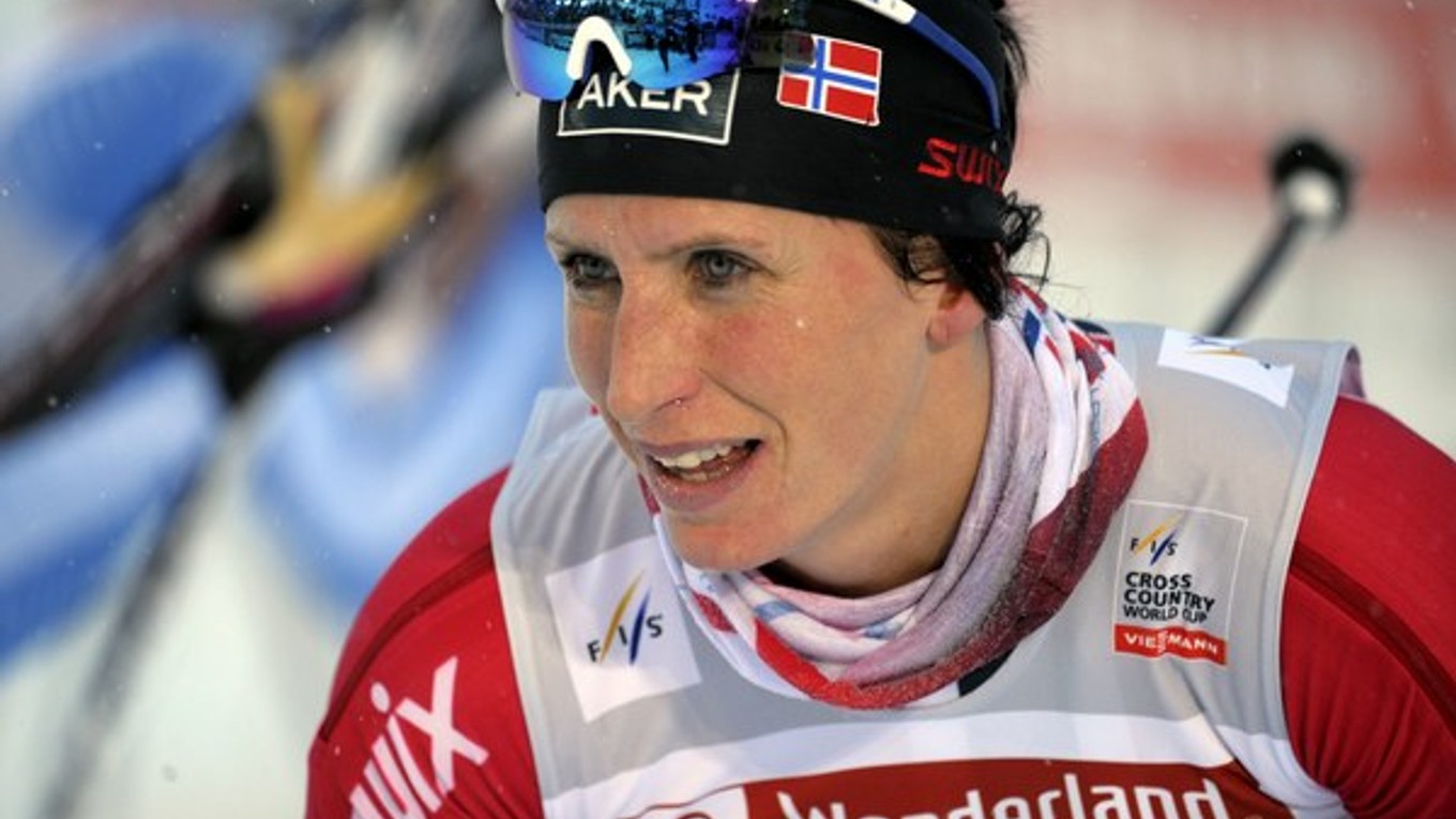 Favorizovaná Nórka Marit Björgenová vyhrala preteky žien.