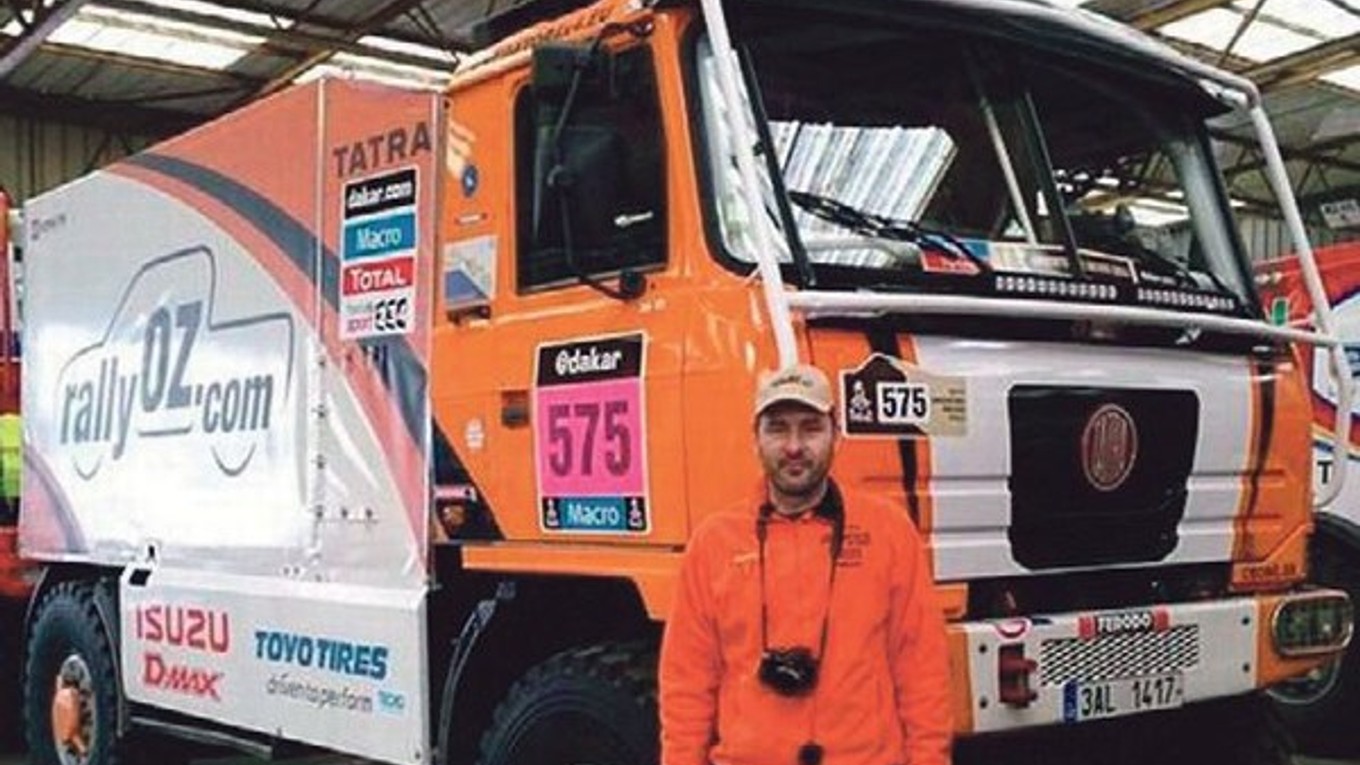 Róbert Kasák bude štartovať s Tatrou 815.