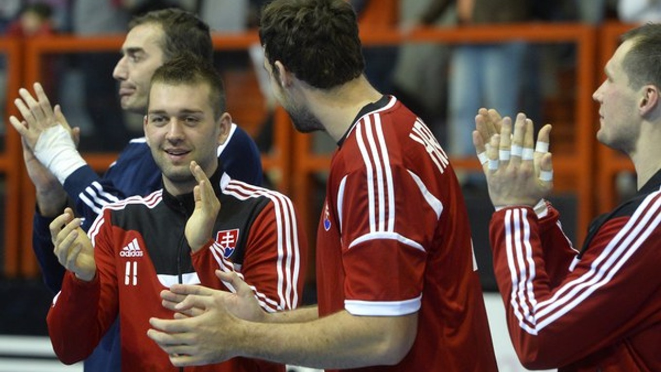 Slovenskí hádzanári.