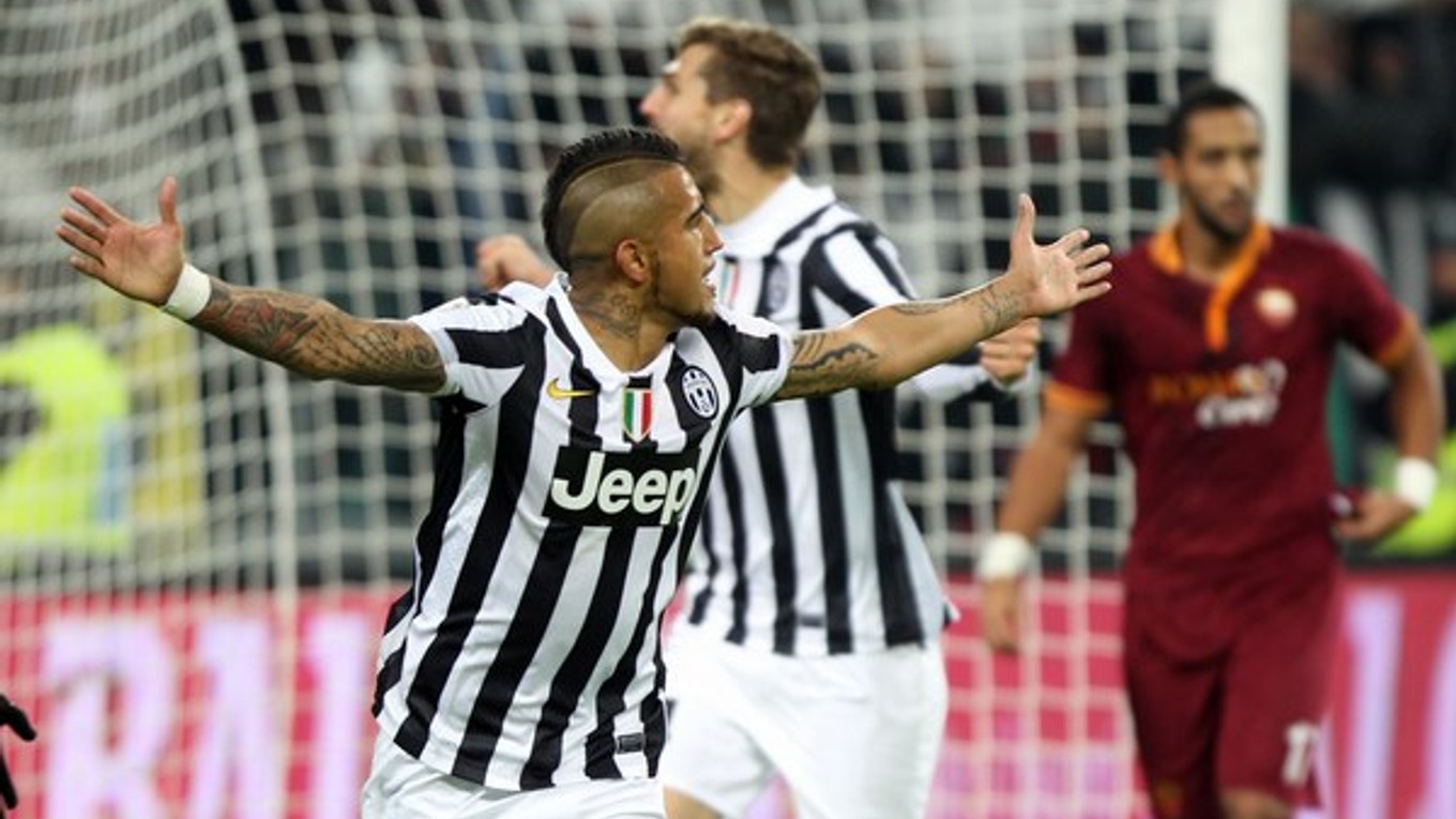 Prvý gól Juventusu strelil Arturo Vidal.