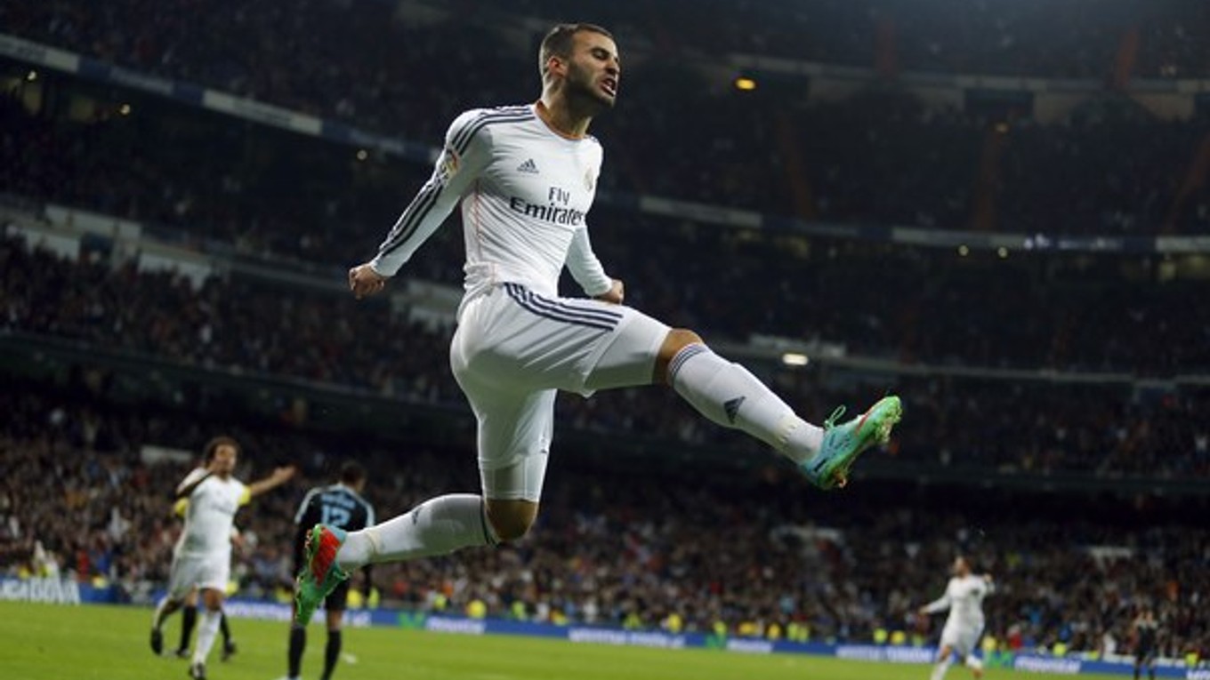 Jese Rodriguez takto oslávil prvý gól Karima Benzemu.
