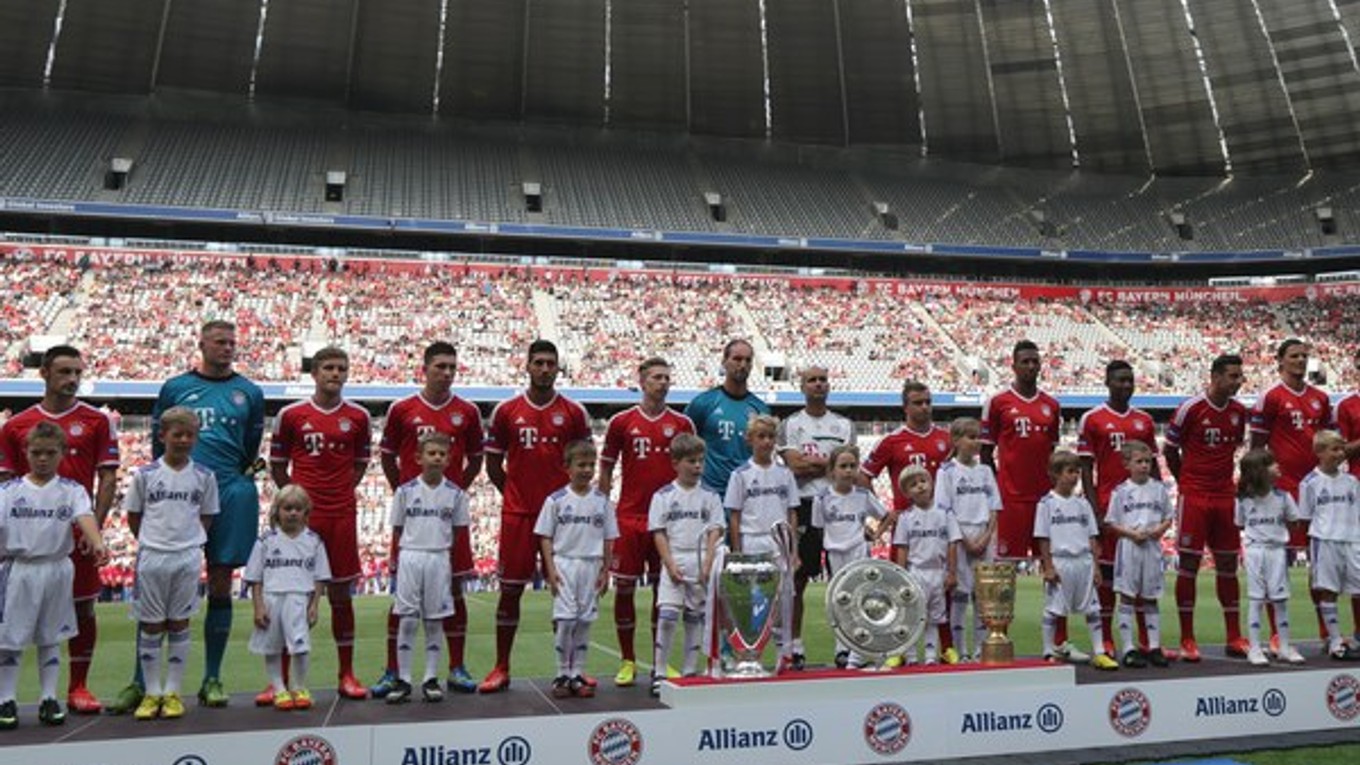 Allianz Arena v Mníchove.