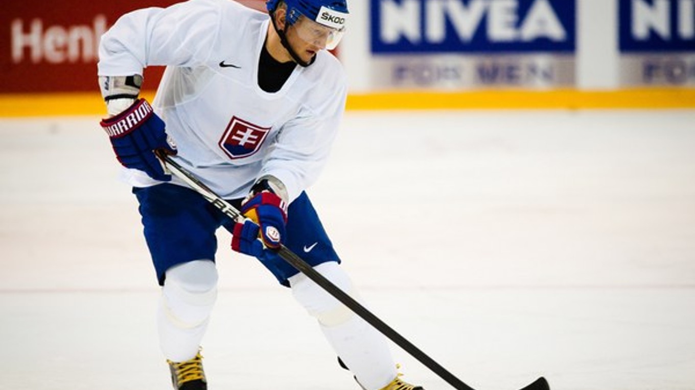 Marcel Hossa v reprezentačnom drese.