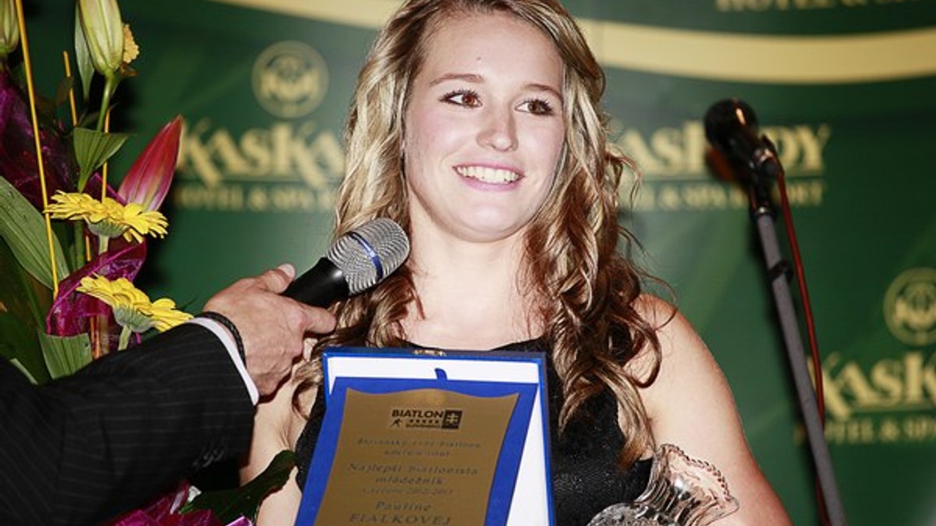 Najlepšia mládežníčka biatlonu Paulína Fialková.