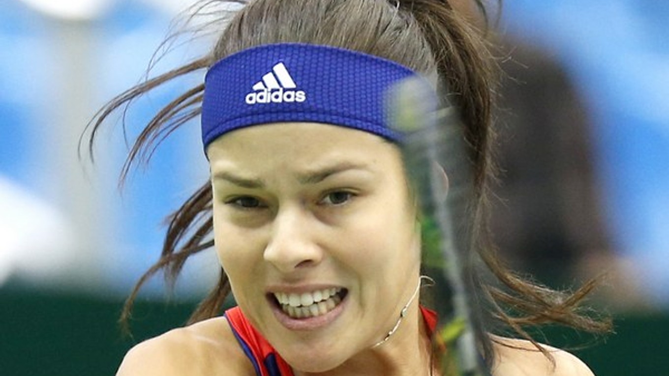 Srbská tenistka Ana Ivanovičová.