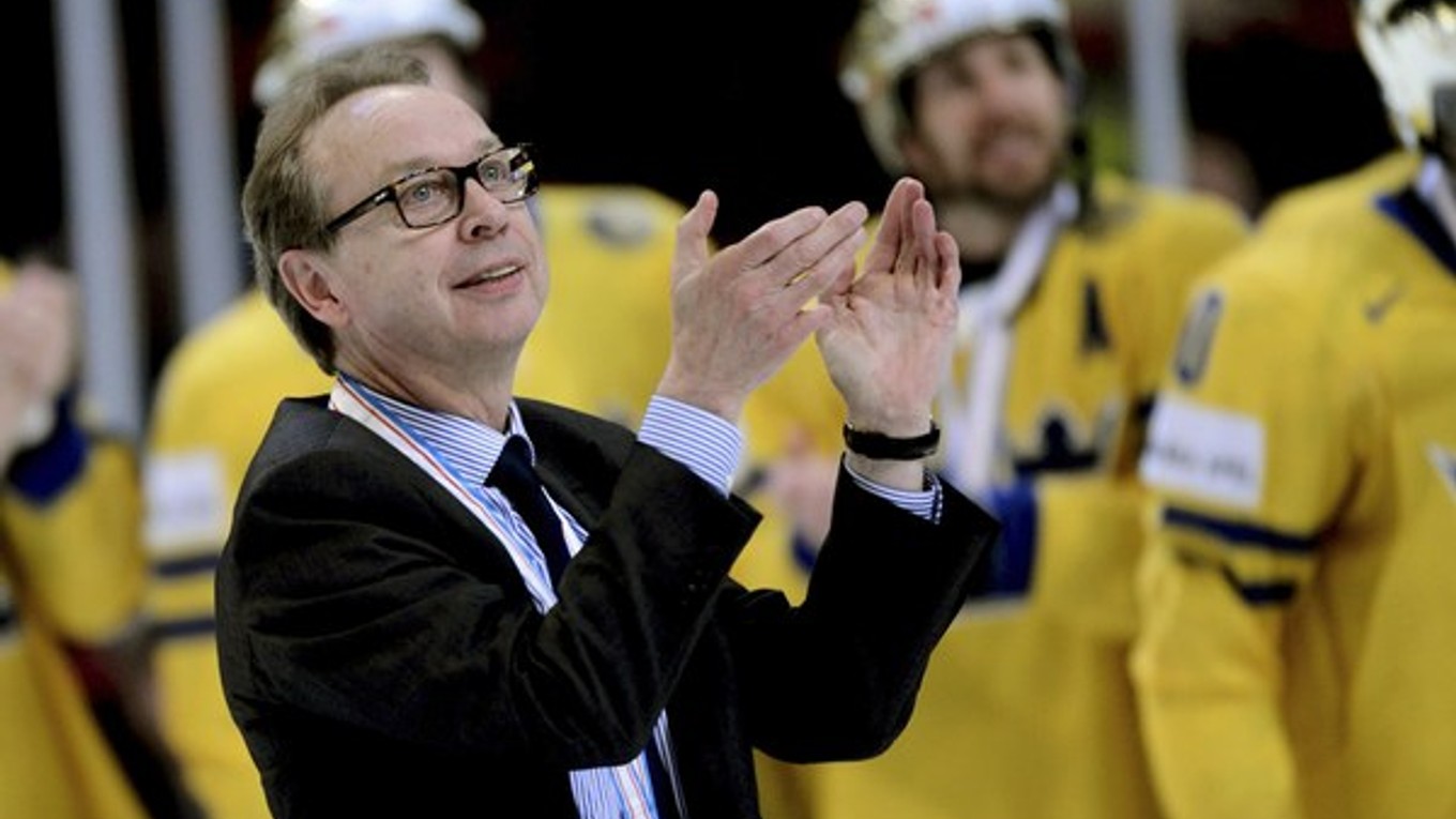 Tréner švédskych hokejistov Per Marts by mal doviesť svoj tím k olympijskému zlatu.