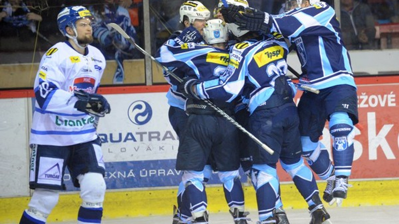 Radosť hráčov Nitry.