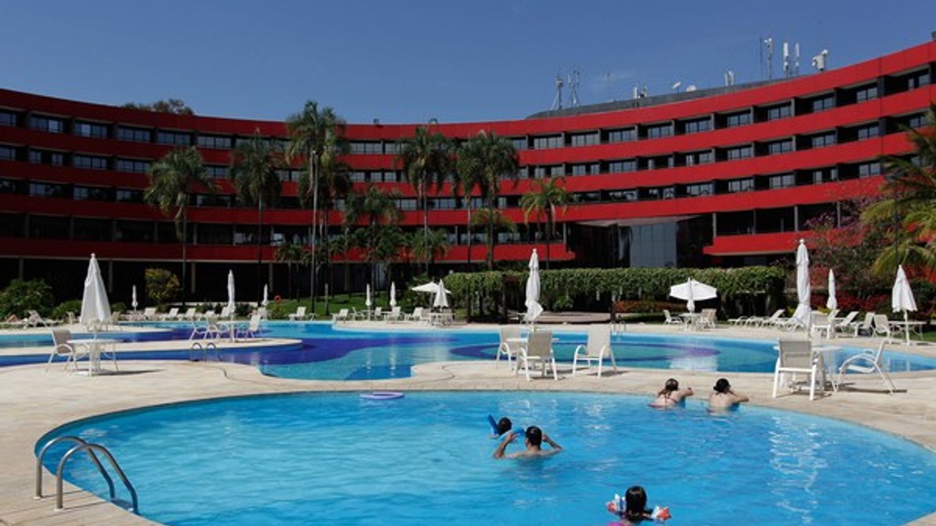 Hotel Golden Tulip Inn v Brazílii, kde budú ubytovaní fanúšikovia. Ilustračná snímka.