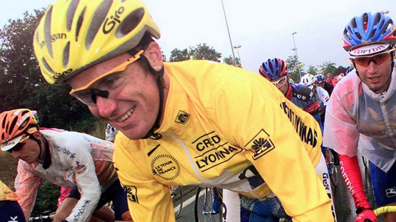 Stuart O'Grady počas Tour de France 1998.