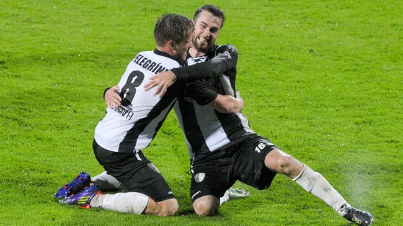 Lukáš Pelegríny a Ľubomír Urgela zo Spartak Myjava.