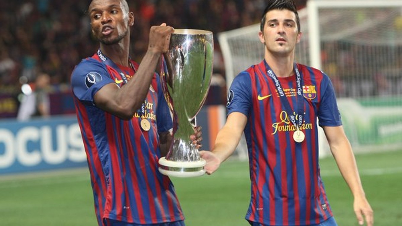 Abidal a Villa.