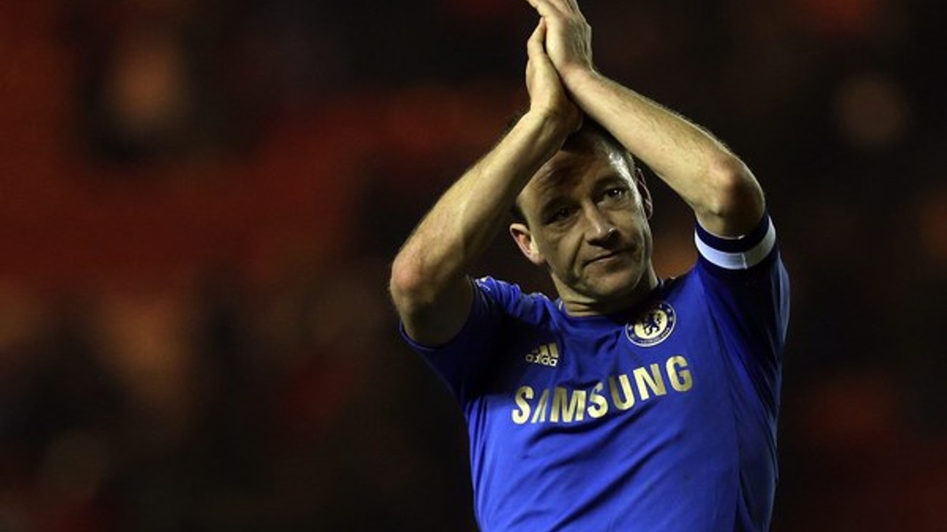 Kapitán Chelsea John Terry.