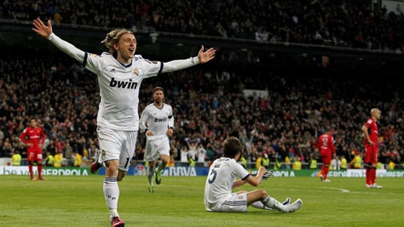 Luka Modrič zvyšoval na 3:2 pre Real.