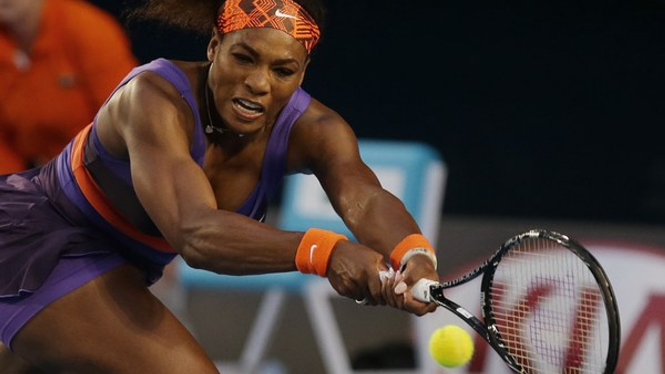 Serena Williamsová na Australian Open stratila v štyroch zápasoch iba deväť hier.
