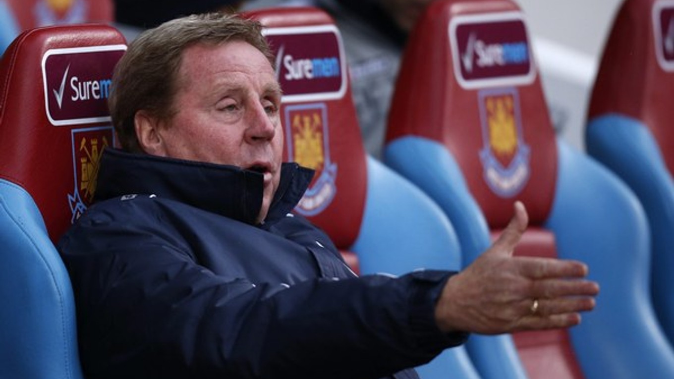 Tréner QPR Harry Redknapp.