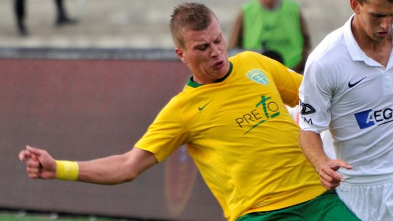 Tomáš Majtán ešte v drese Žiliny.