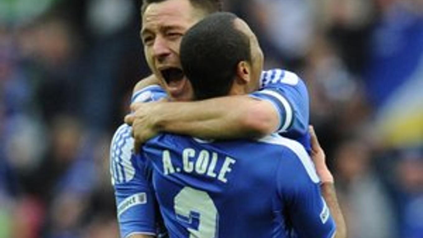 John Terry a Ashley Cole z Chelsea.