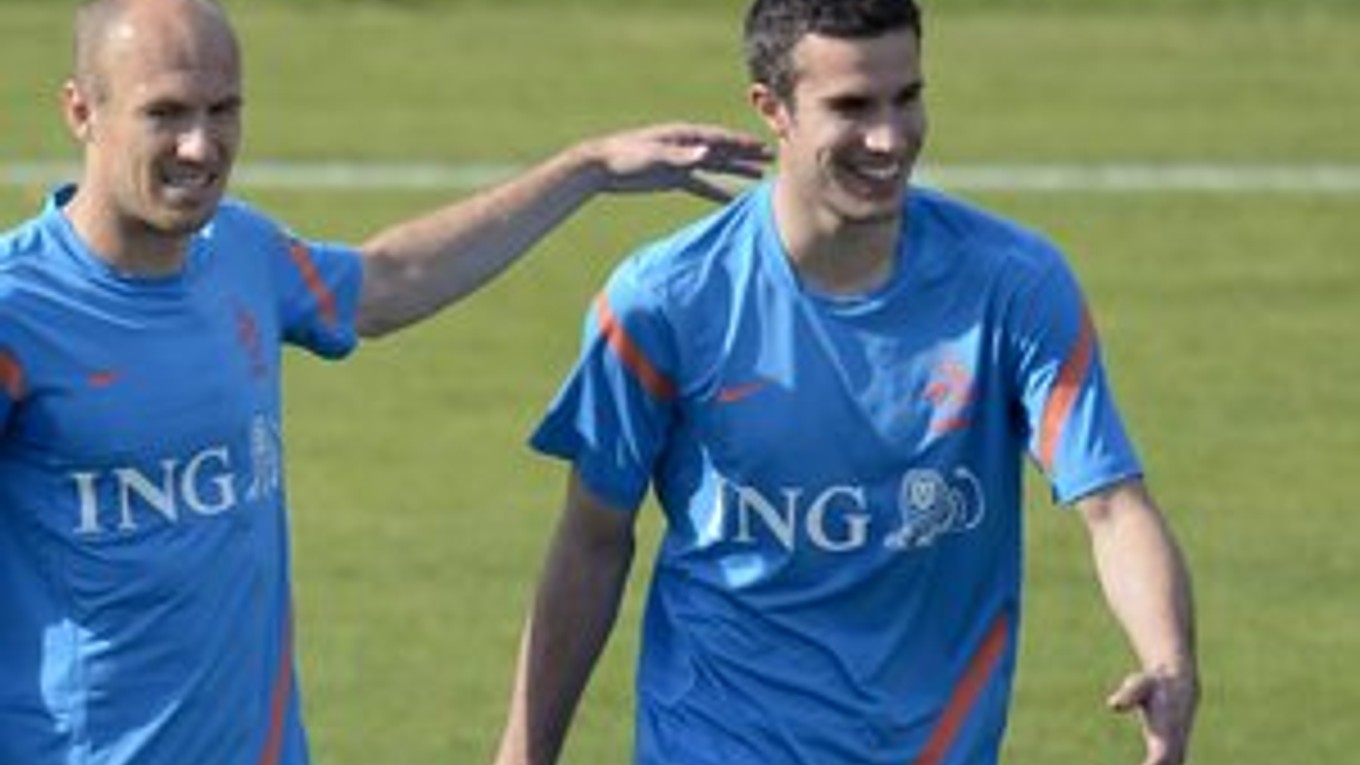 Arjen Robben (vľavo) a Robin van Persie.
