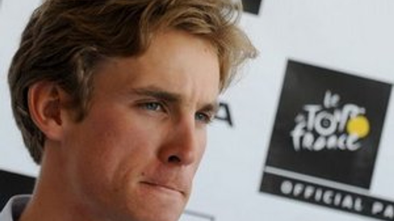 Martin Velits počas tlačovej konferencie pred blížiacim sa podujatím Tour de France.