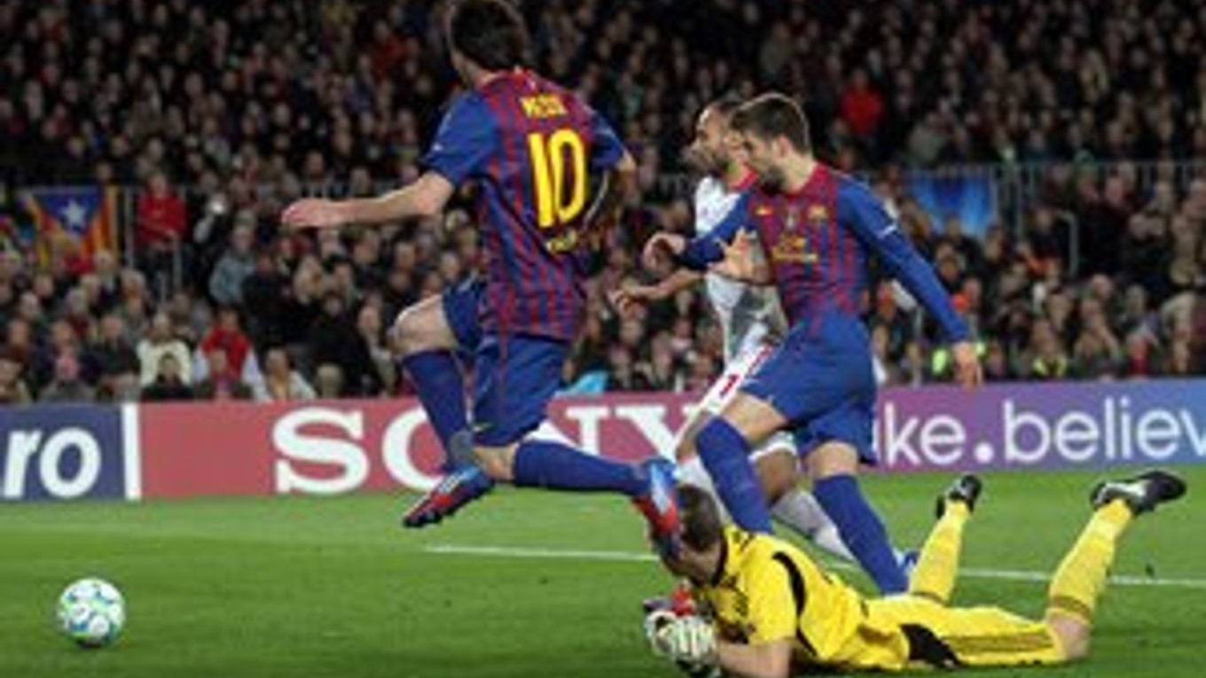 Messi dal Leverkusenu päť gólov.