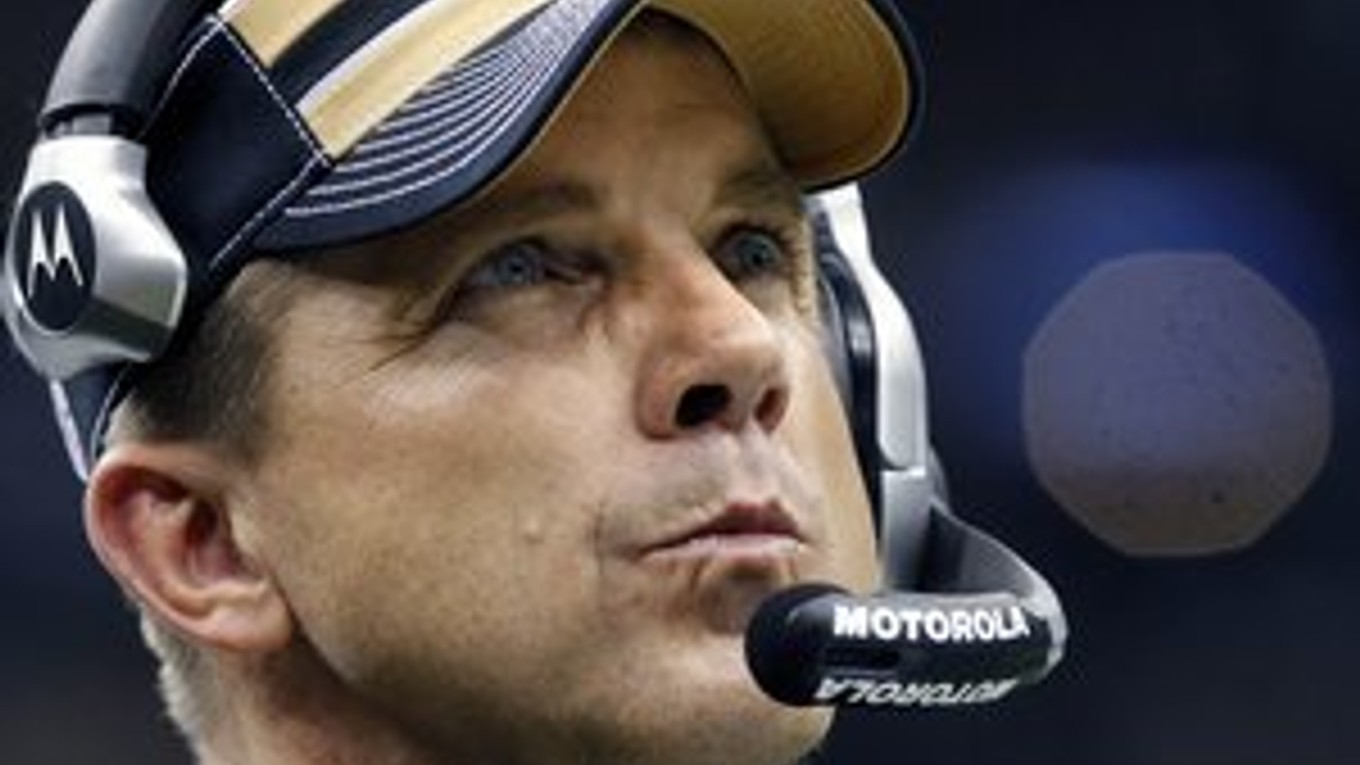 Hlavný tréner tímu Sean Payton.