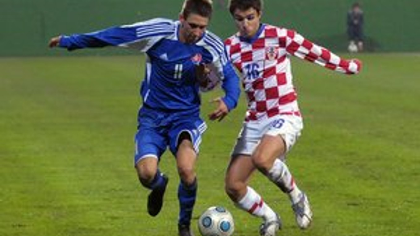 Jakub Sylvestr v drese mládežníckej reprezentácie.