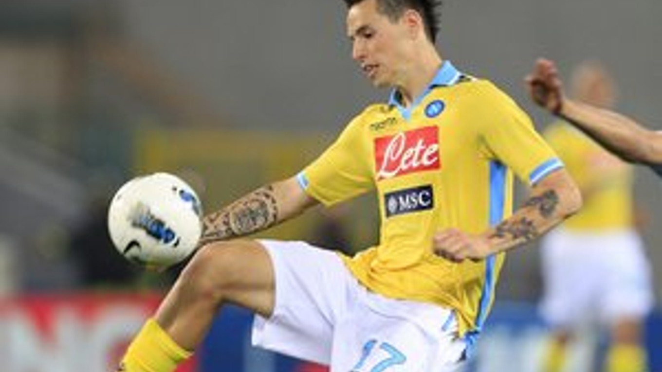 Marek Hamšík z SSC Neapol.