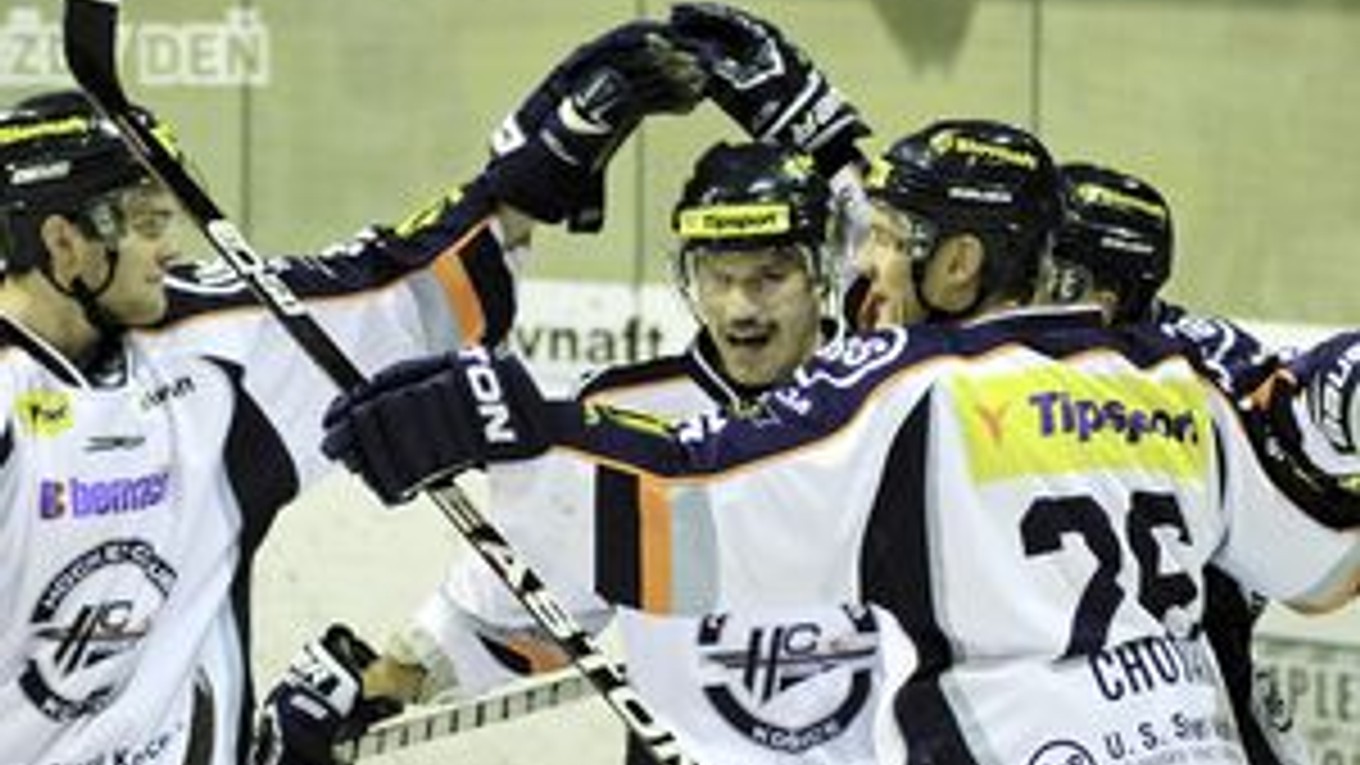 Košickí hokejisti dokázali vyhrať na ľade Martina.