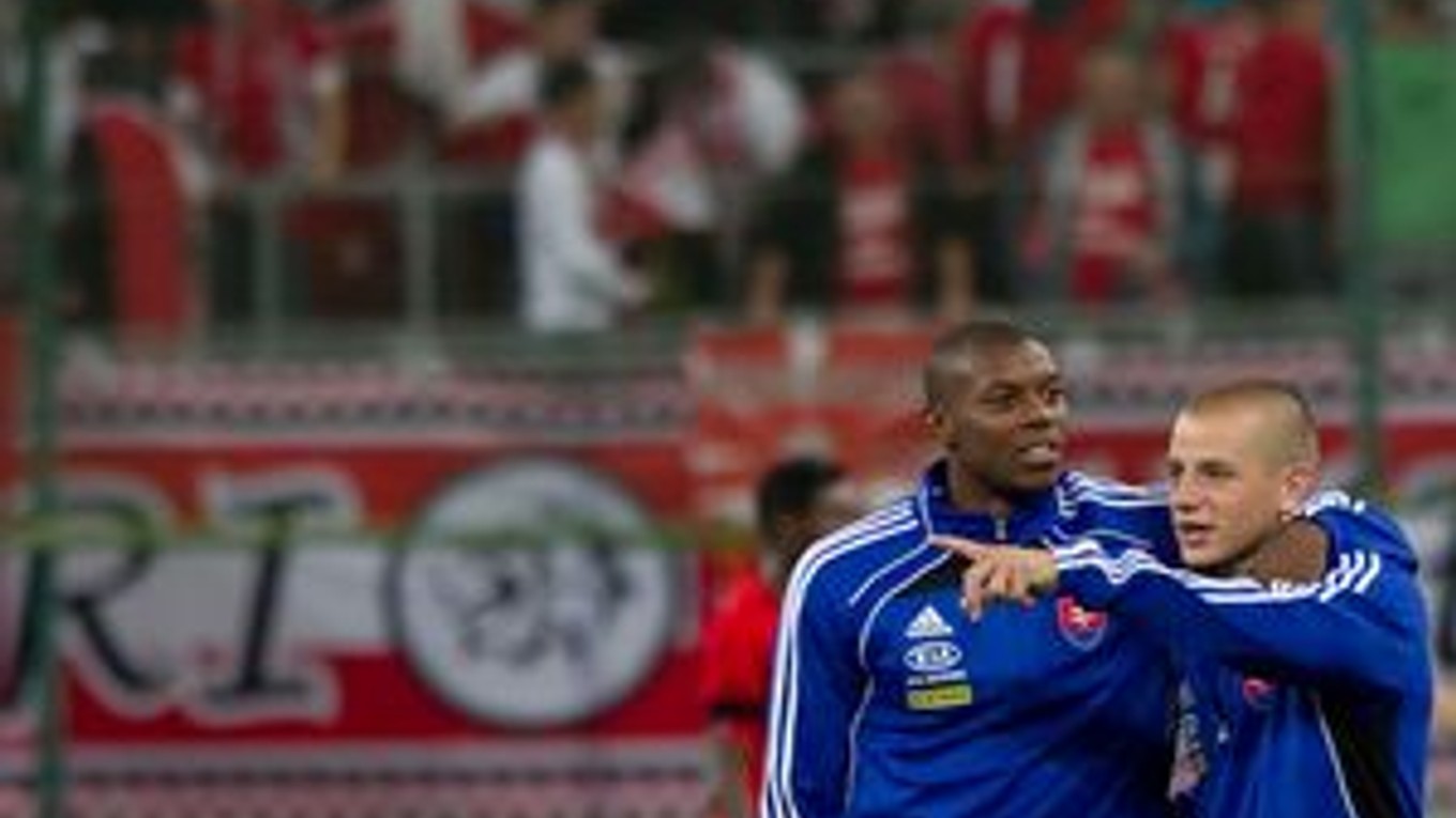 Karim Guédé (vľavo) a Vladimír Weiss ml.