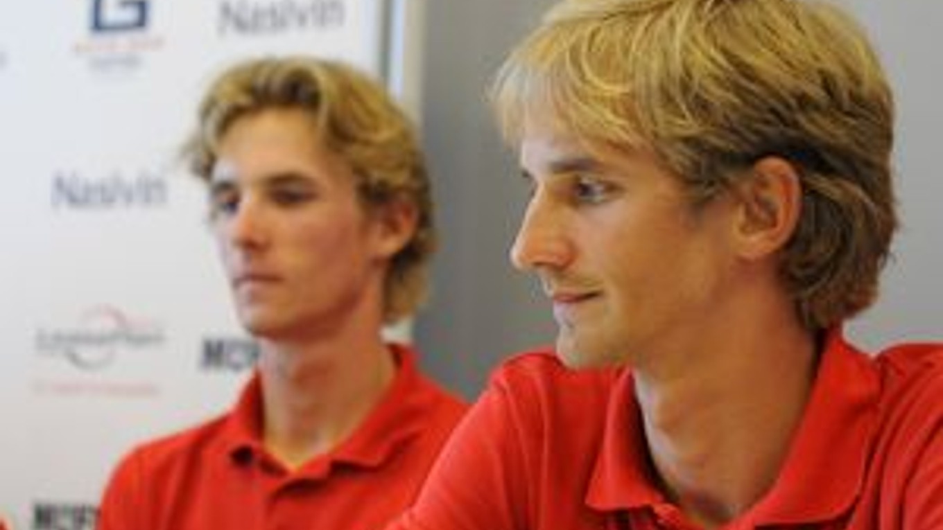 Martin (vľavo) a Peter Velitsovci.