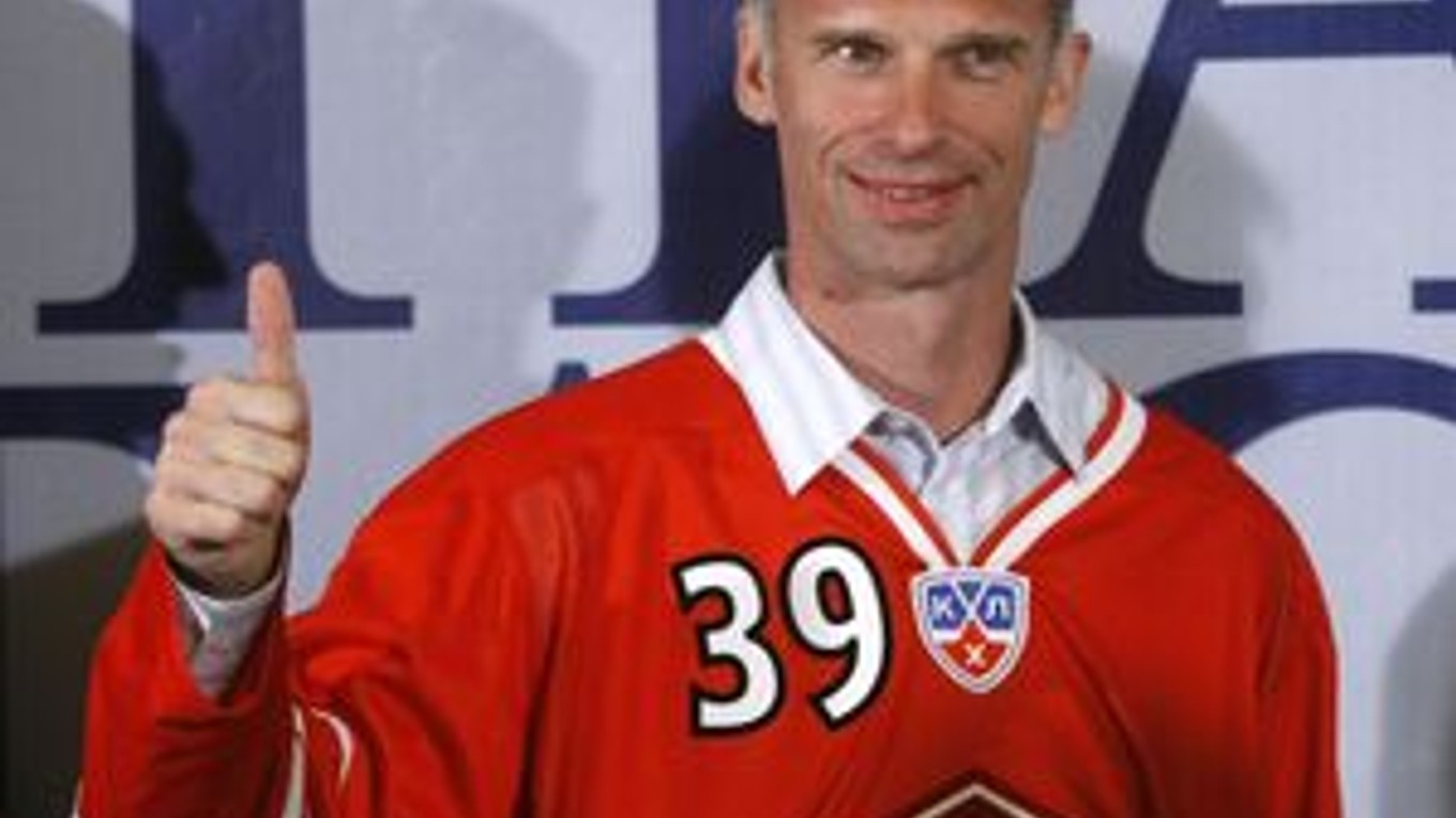 Dominik Hašek odchytal poslednú sezónu v drese Spartaka Moskva.