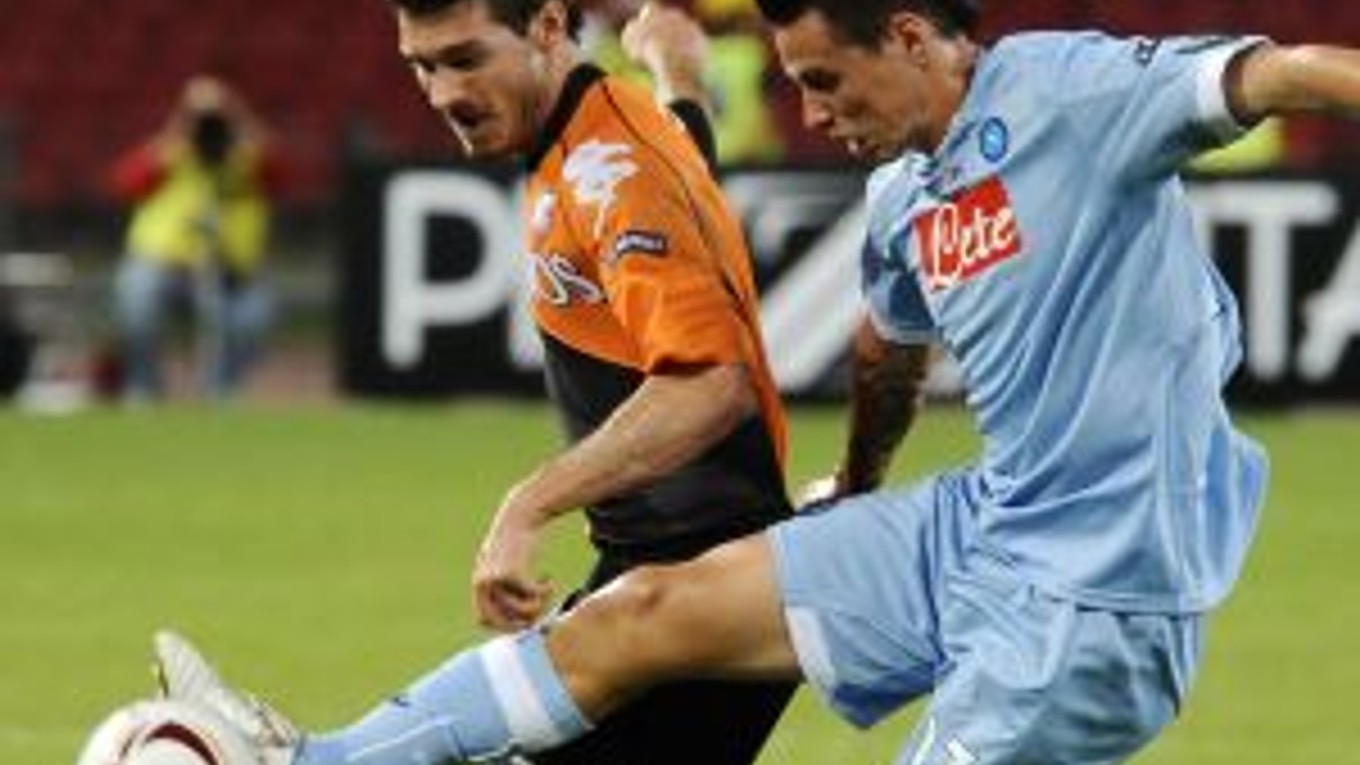 Marek Hamšík (v modrom)