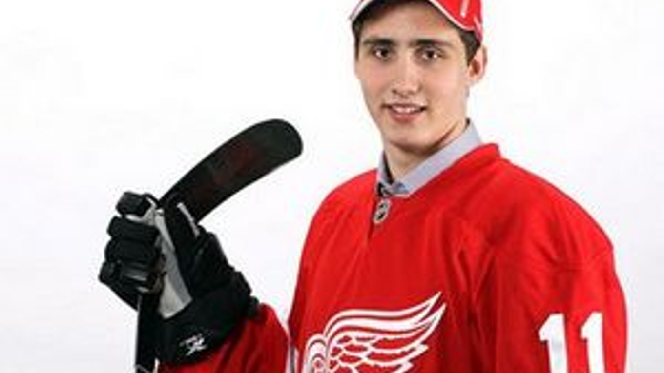 Tomáša Jurča si vybral ako svoju prvú voľbu v tohtoročnom drafte Detroit Red Wings. Talentovaný Slovák sa v klube najviac teší na Rusa Pavla Daciuka.